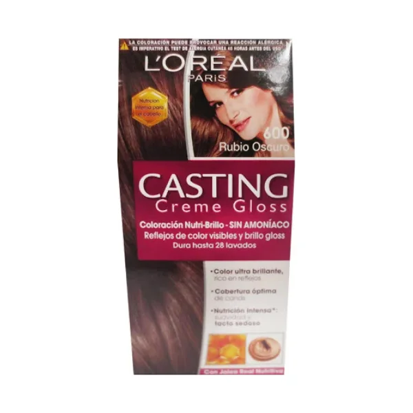 CASTING 6.00 CREME GLOSS RUB.OSCURO