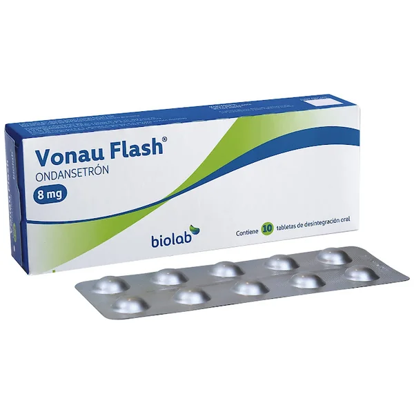 Vonau Flash Ondansetron 8 Mg Caja X 10 Tabletas