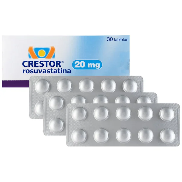 Crestor Rosuvastatina 20 Mg Astrazeneca Caja X 30 Tabletas