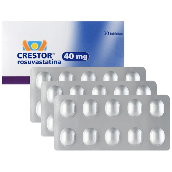 Crestor Rosuvastatina 40 Mg Caja X 30 Tabletas
