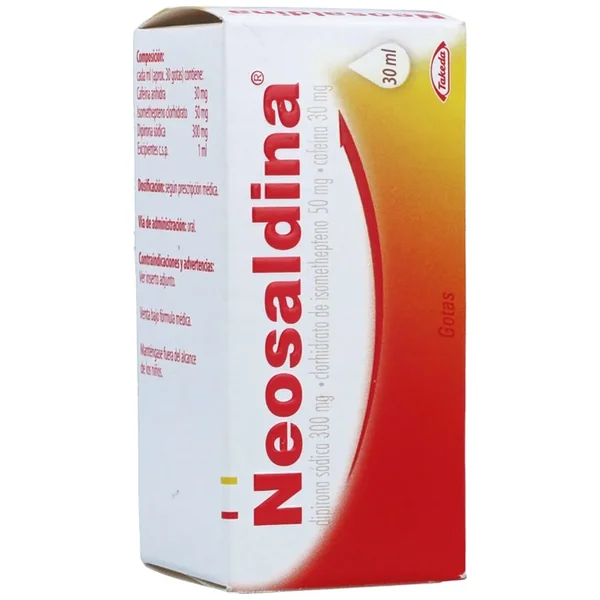 Neosaldina Solución Oral (300Mg+50Mg+30Mg)/mL Frasco X 30mL