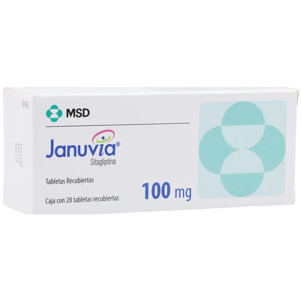 Januvia Tabletas Recubiertas 100Mg Caja X 28