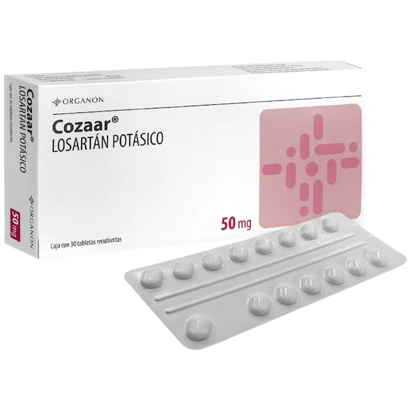 COZAAR 50 MG 30 TABLETAS (3%+)(A)(PAE)