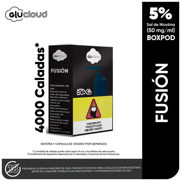 GLUCLOUD FUSION BOX POD 4000 X 1 CAPSULA