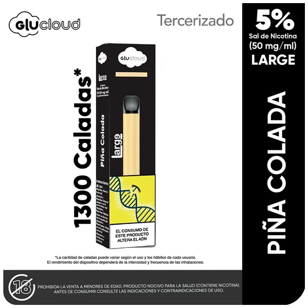 GLUCLOUD PINA COLADA LARGE 1300 X 1 CAPSULA