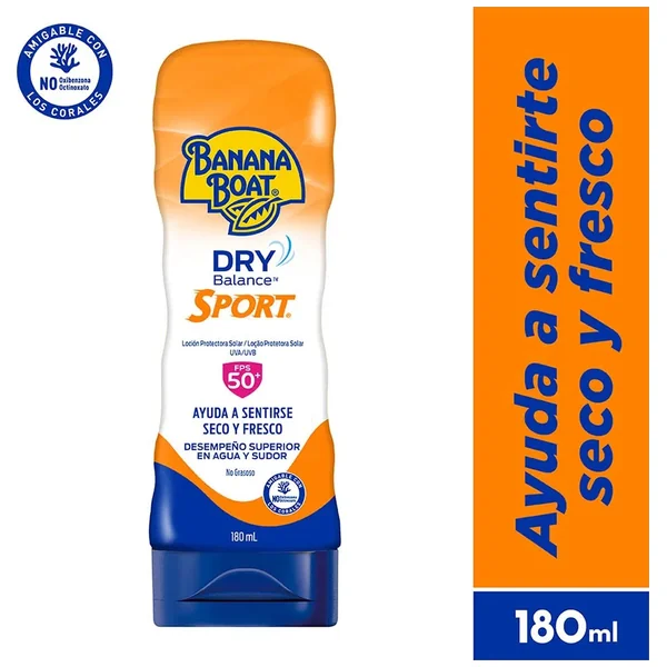 BLOQ.BANANA DRY BALANC SPORT SPF50 180ML