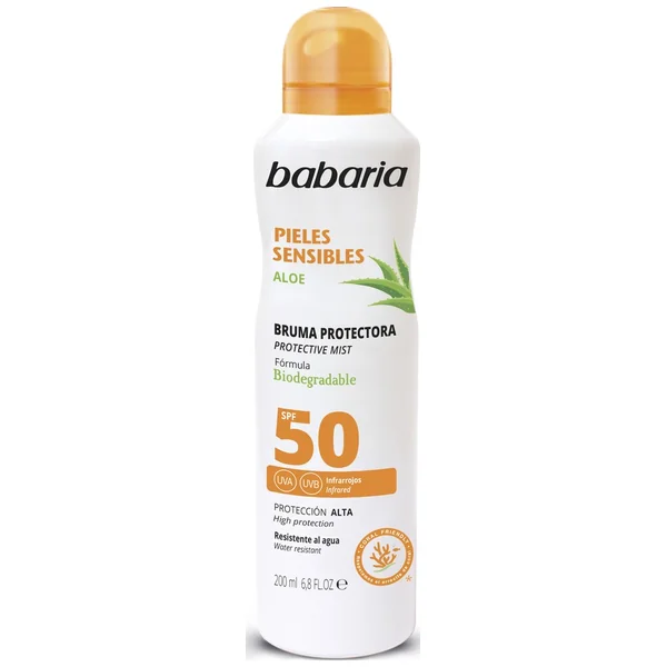 BRUMA BABARIA PROT.PIEL SEN. SPF50 200ML