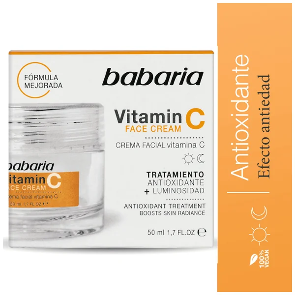 CREMA BABARIA FACIAL VITAMINA C 50 ML