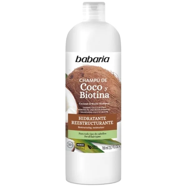 CHA.BABARIA COCO BIOTINA 700 ML