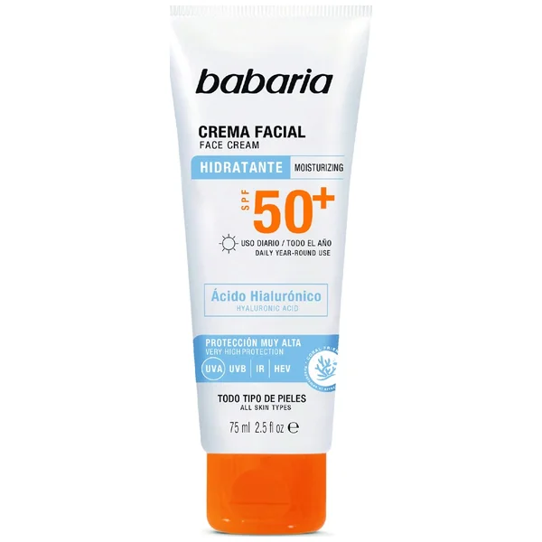 CREMA BABARIA ACI.HIALURONIC SPF50+75 ML