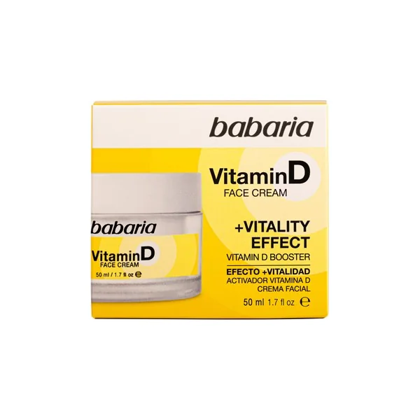 CREMA BABARIA FACIAL VITAMINA D 50 ML