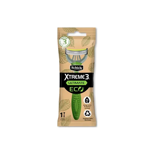 Maquina Schick XTR.3 Ultimate ECO X 1 UND