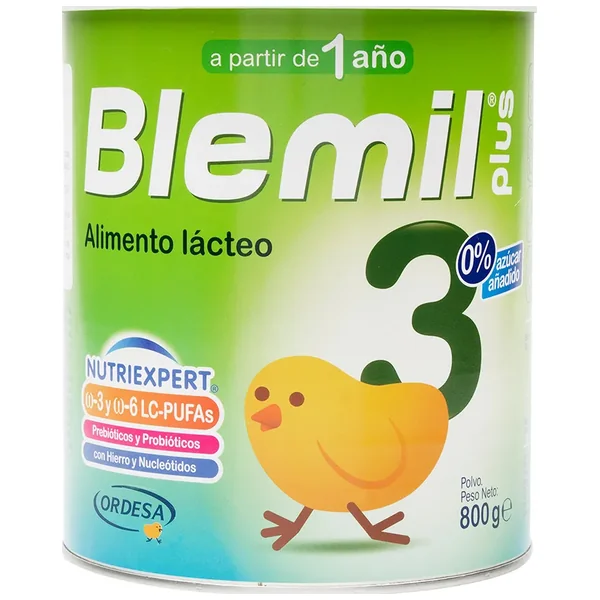 Formula DE Crecimiento Blemil Plus 3 SIN Azucar