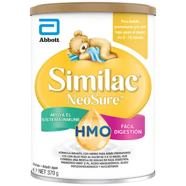 Fórmula Infantil Similac NeoSure Eye Q 0-12 Meses X 370 Gr