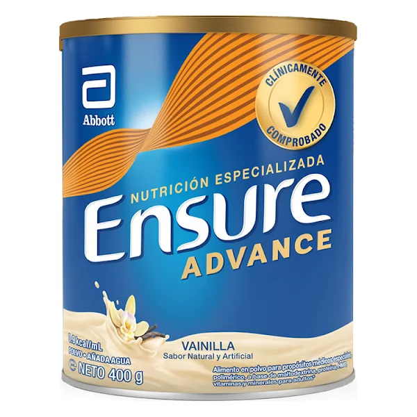 Ensure Advance Vainilla Con Proteína + HMB Polvo X 400 Gr