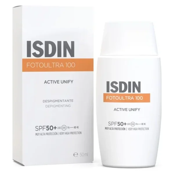 Foto Ultra 100 Isdin Active Unify Spf 50 X 50 Ml