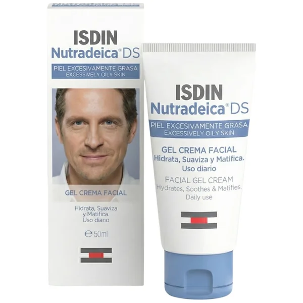 Gel Crema Facial Isdin Nutradeica Para Piel Grasa Frasco x 50 ml
