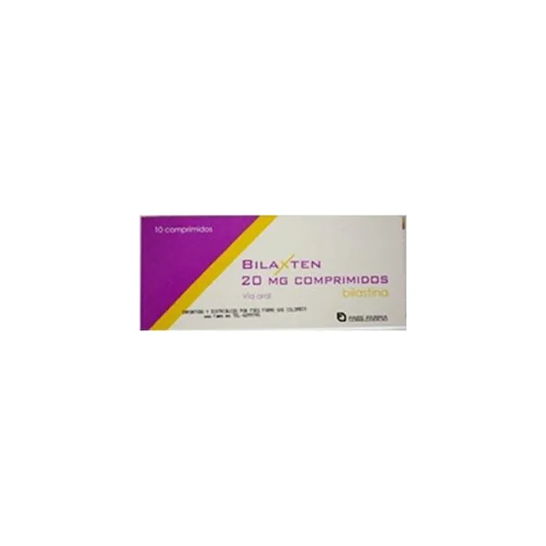 Bilaxten Bilastina 20 Mg Faes Farma Caja X 10 Comprimidos