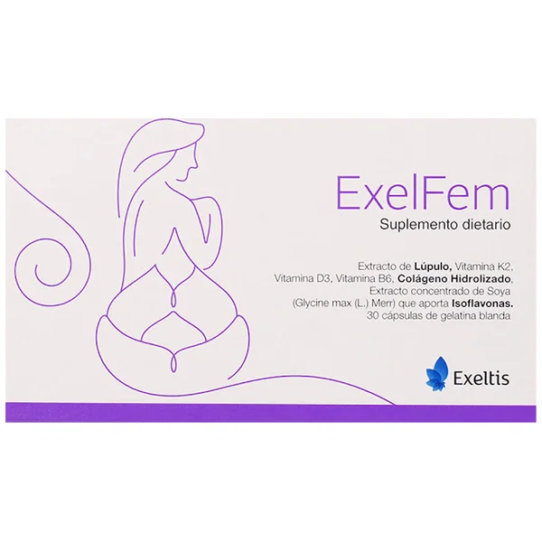 Exelfem Suplemento Dietario Exeltis Caja X 30 Cápsulas