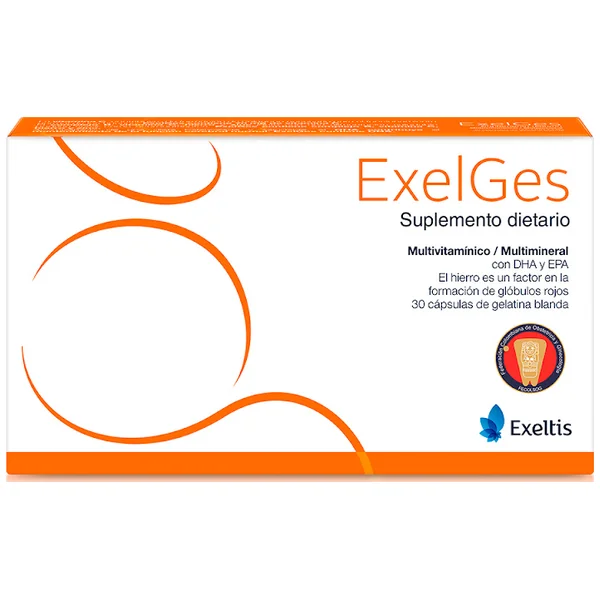 Exelges Suplemento Dietario MultivitamÍnico Exeltis X 30 Cápsulas
