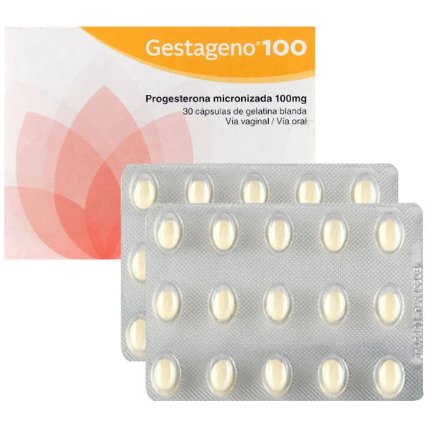 Gestageno 100 Mg Caja X 30 Cápsulas