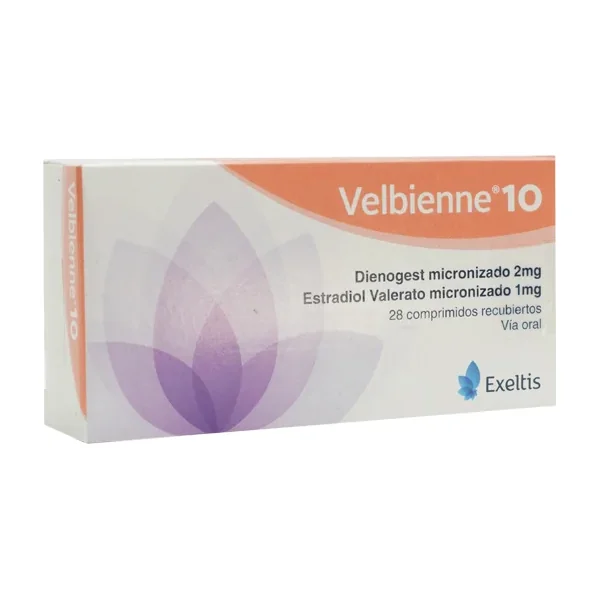 Velbienne 10 (2+1)Mg Caja X 28 Tabletas Recubiertas