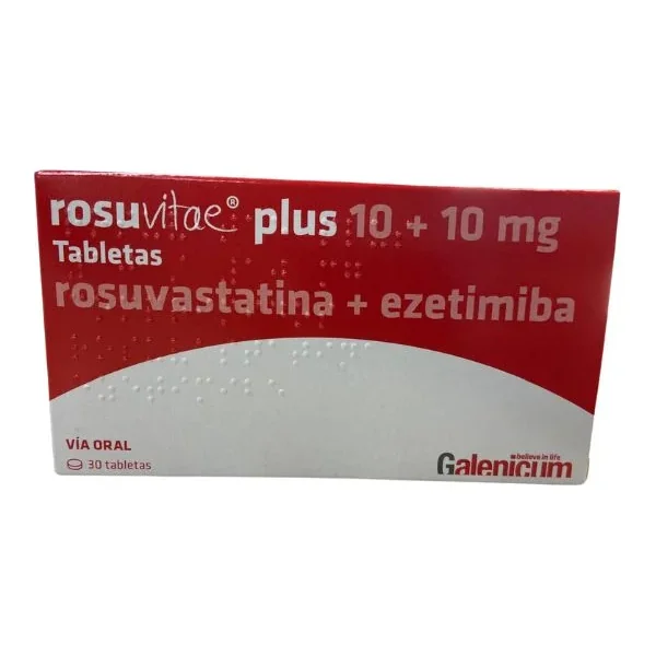 Rosuvitae Plus (10+10)Mg Tableta Caja X 30