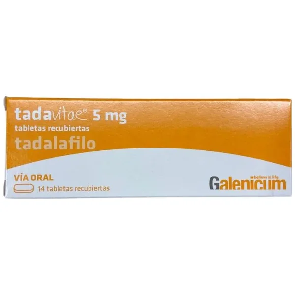 Tadavitae 5Mg Tabletas Recubiertas Caja Por 14