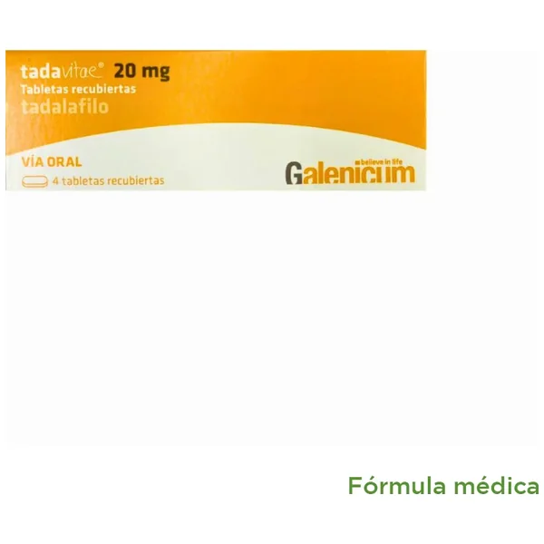 Tadavitae 20Mg Tableta Rec Caja X 4