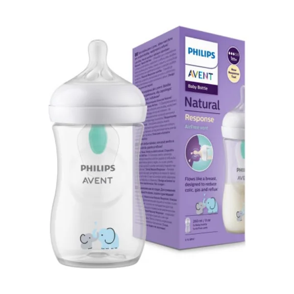 BIBERON AVENT NAT.RESPONSE ELE.260ML/9OZ