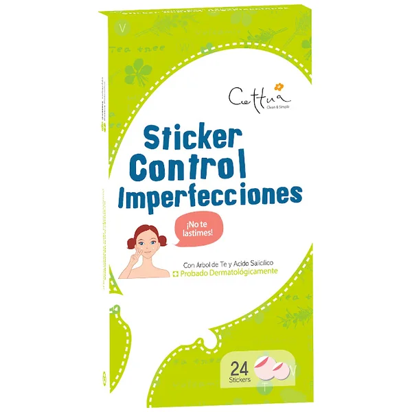 Banda Facial Cettua Sticker Control Imperfecciones x 24 und