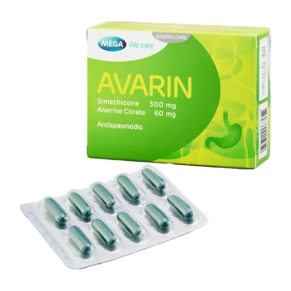 Avarin 300/60 MG Caja X 10 Caps