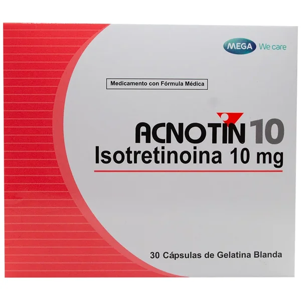 Acnotin 10Mg Capsula Blanda Caja X 30