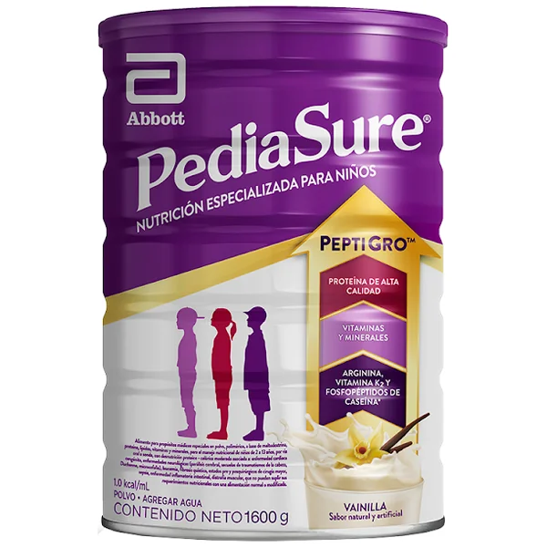 Complemento Nutricional Pediasure Peptigro Vainilla Polvo X 1600 Gr