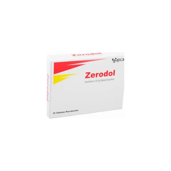Zerodol Aceclofenaco 100 Mg Ipca Caja X 10 Tabletas
