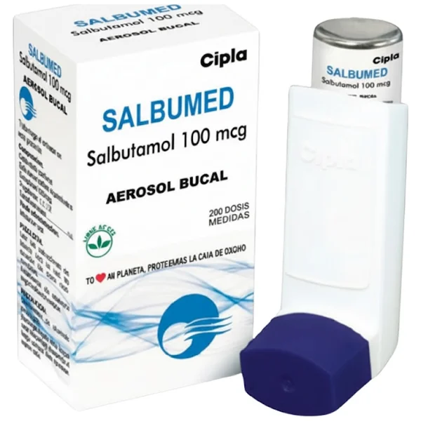 Salbumed Salbutamol 100 Mcg Inhalador X 1 Und