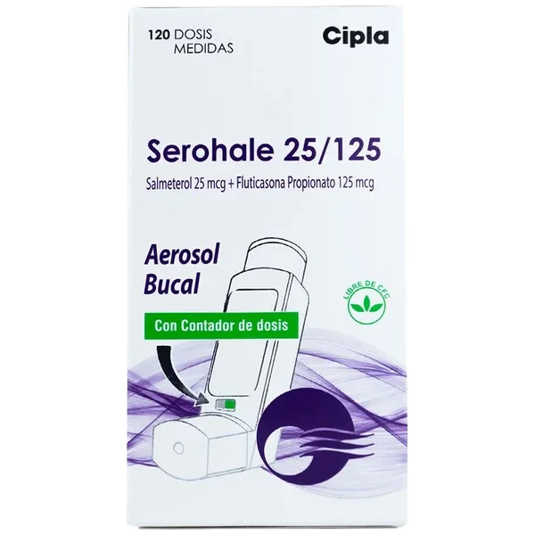 Serohale (125+25)Mcg/Dosis Susp Inh Oral Fco X 120Dosis