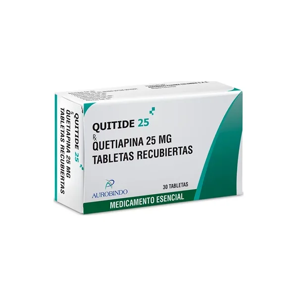 Quitide 25 MG Caja X 30 Tabs