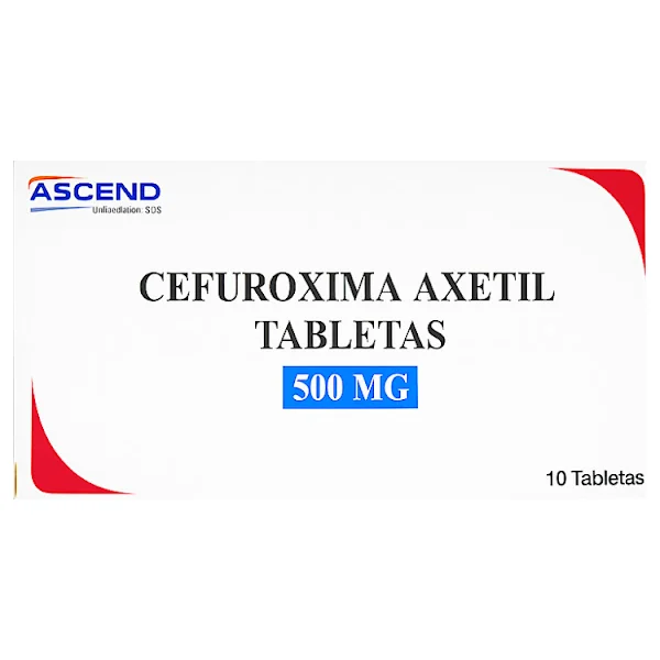 CEFUROXIMA AXETIL 500MG 10 TABS(P)43850