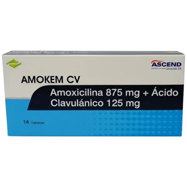 AMOKEM CV 1000 MG 14 TABS(SAV)