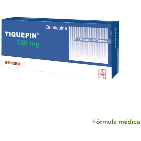 Tiquepin 100Mg Tabletas Recubiertas Caja X 30