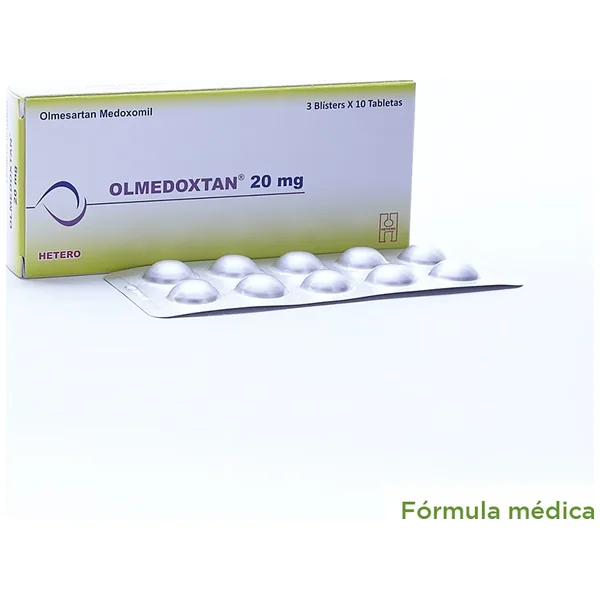 Olmedoxtan 20Mg Tableta Recubierta Caj X 30