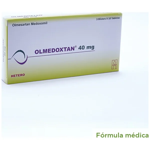 Olmedoxtan 40Mg Tableta Recubierta Caja X 30