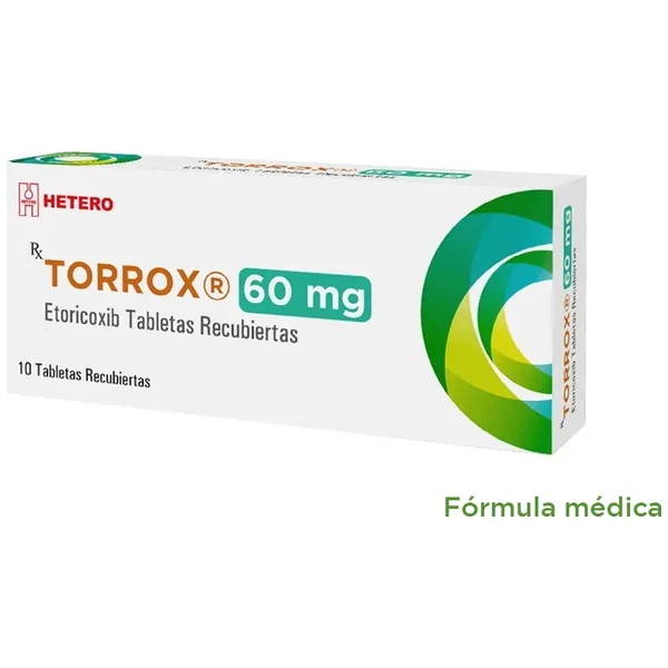 Torrox 60Mg Tabletas Recubiertas Caja X 10