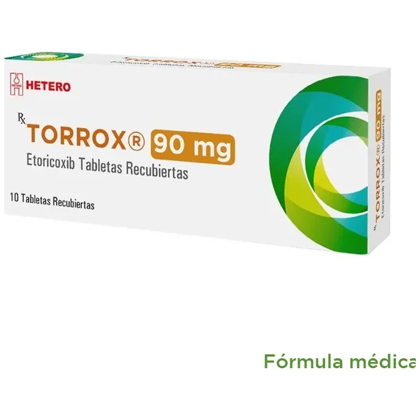 Torrox 90Mg Tabletas Recubiertas Caja X 10