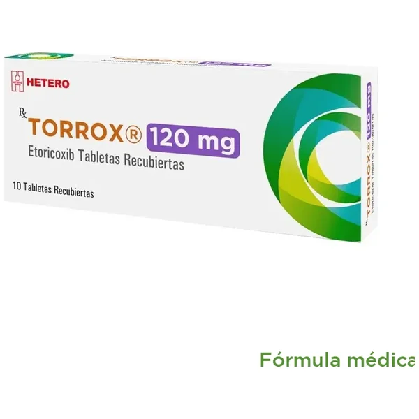 Torrox 120Mg Tableta Recubierta Caja X 10