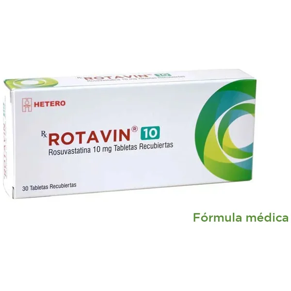 Rotavin 10Mg Tabletas Recubiertas Caja X 30
