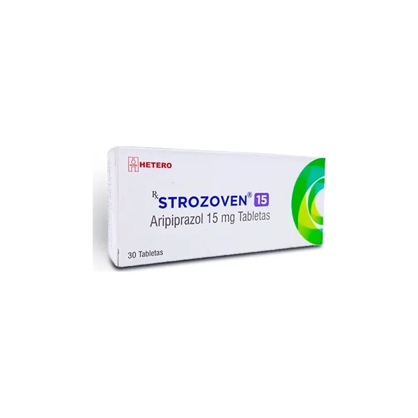 Strozoven 15 MG Caja X 30 Tabs