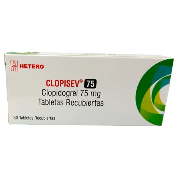CLOPISEV 75 MG CAJA X 30 TABS