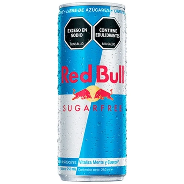 Bebida Energizante Red Bull Sugarfree X 250 Ml